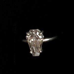 Coffin Gems 3ct Classic Solitaire Ring Size 6.5